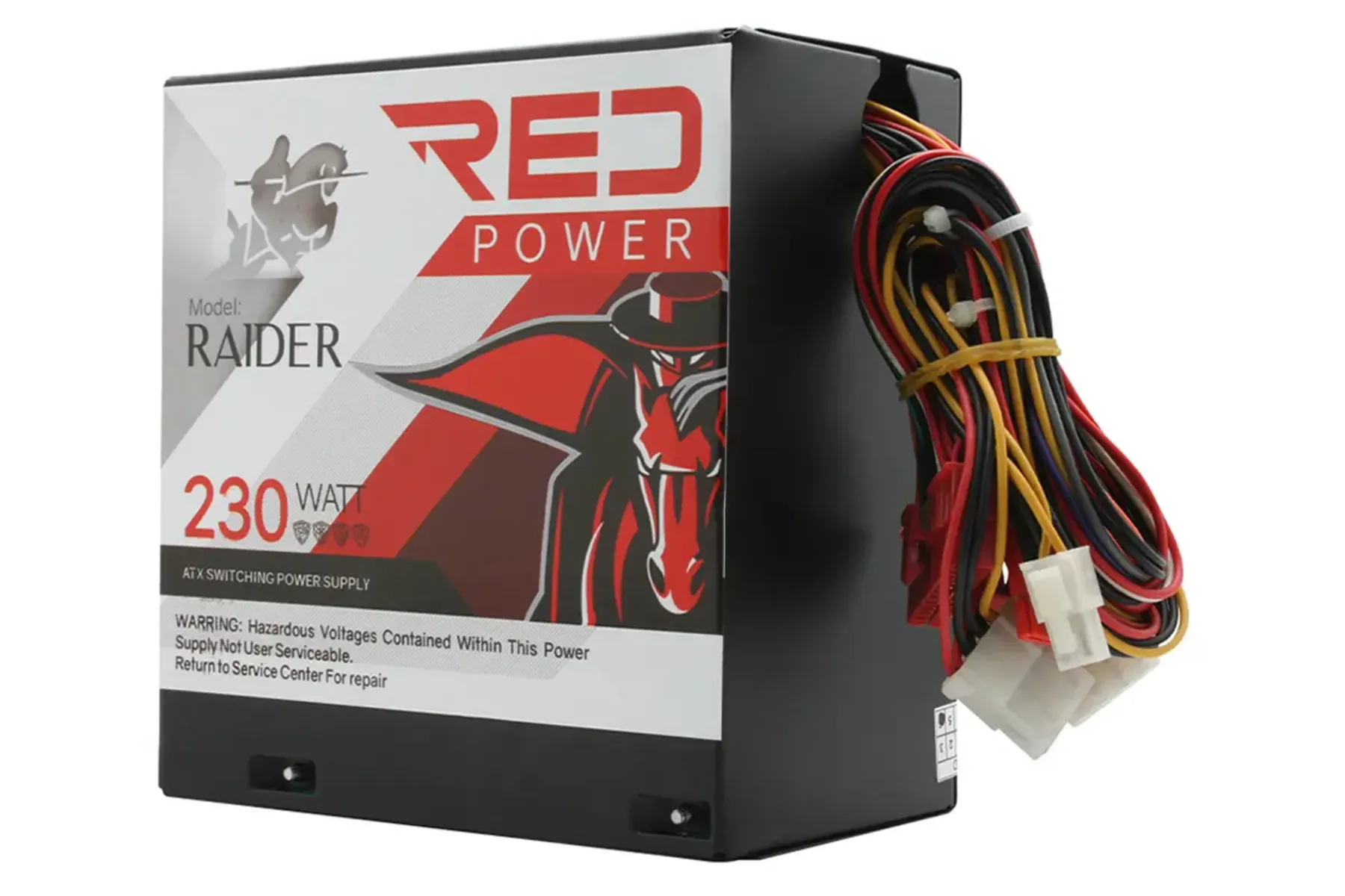 منبع تغذیه کامپیوتر رد مدل RAIDER 230W